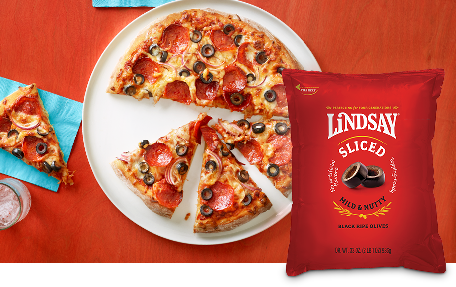 black olive pizza