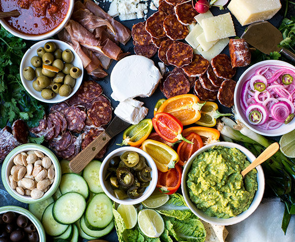 Mexican-Inspired Charcuterie Board