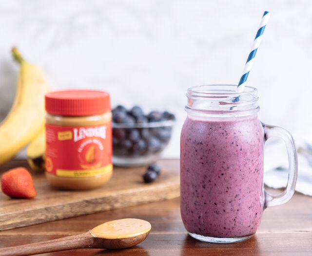 Powerhouse Almond Butter Berry Smoothie