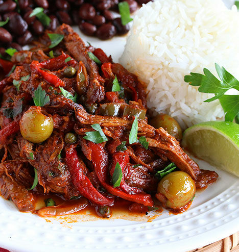 Ropa Vieja — Beef and Vegetable Stew