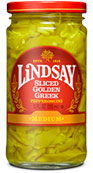 Lindsay Sliced Golden Greek Pepperoncini